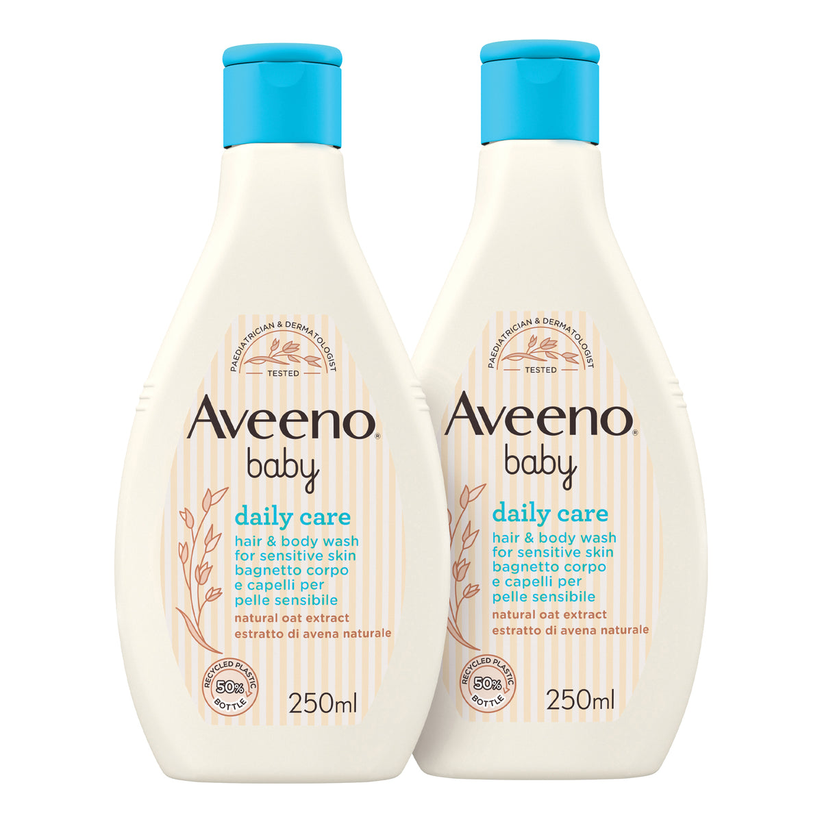 Aveeno Baby Bagnetto Testa E Piedi 250