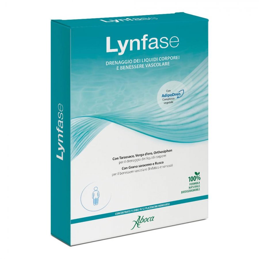 Aboca Lynfase Concentrato Fluido 12 Flaconi