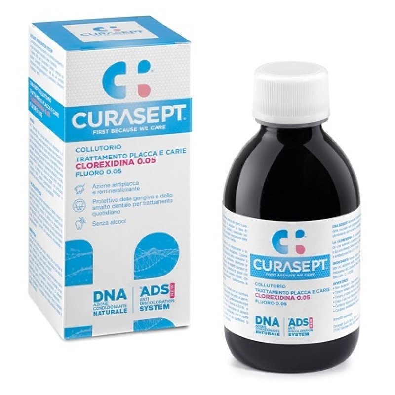 Curasept ADS+DNA Collutorio Clorexidina 0,05% 200 ml