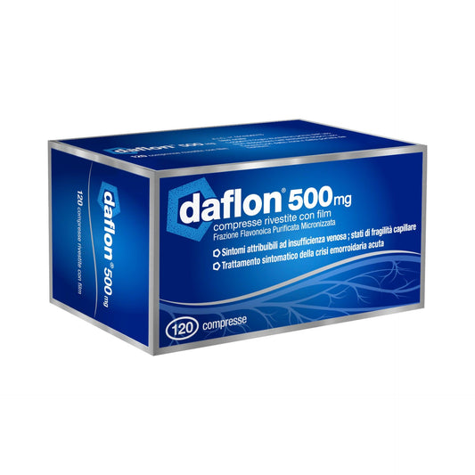Daflon 500mg 120 Compresse Rivestite