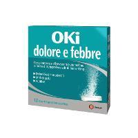 DOMPE' SpA OKI DOLORE E FEBBRE 12CPR EFFERVESCENTE