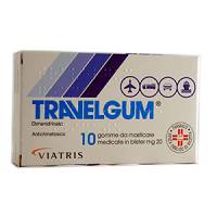 VIATRIS HEALTHCARE LIMITED  TRAVELGUM*10 GOMME MASTICABILI 20MG