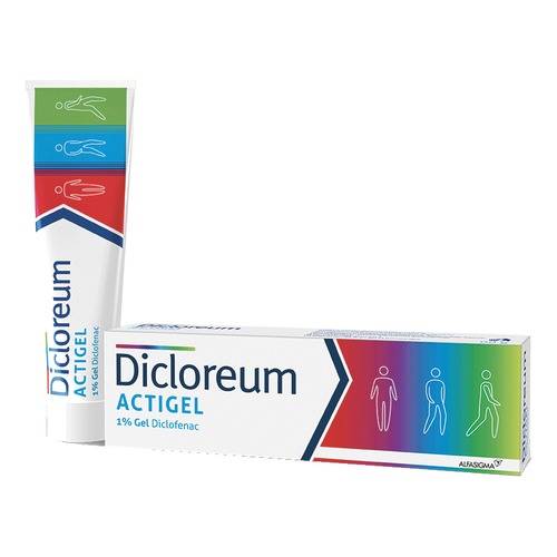 ALFASIGMA SpA DICLOREUM ACTIGEL*GEL 50G 1%