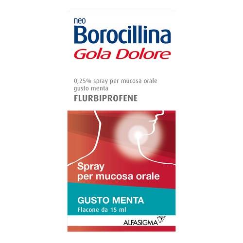 ALFASIGMA SpA NEOBORO GOLADO*SPRAY MENTA15ML