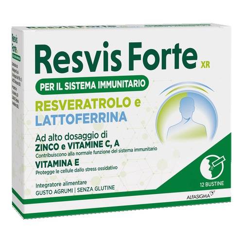 alfasigma spa resvis forte xr biofutura 12 bustine 