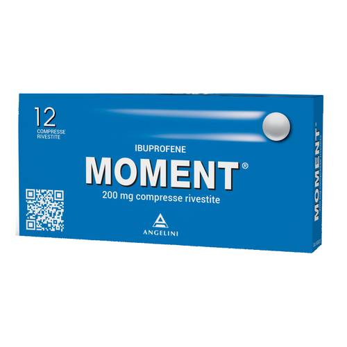 ANGELINI SpA MOMENT*12CPR RIV 200MG