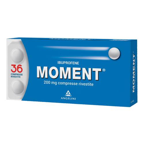 ANGELINI SpA MOMENT*36CPR RIV 200MG