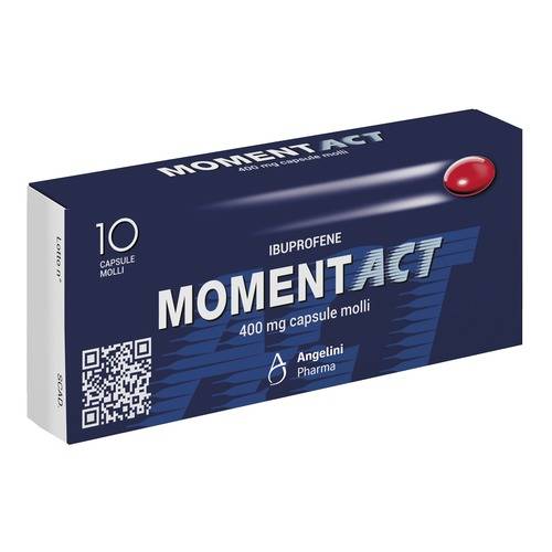 ANGELINI SpA MOMENTACT*10CPS MOLLI 400MG