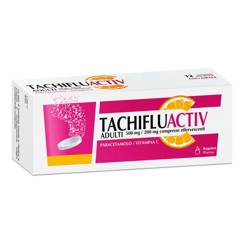 ANGELINI SpA TACHIFLUACTIV*12CPR 500+200MG