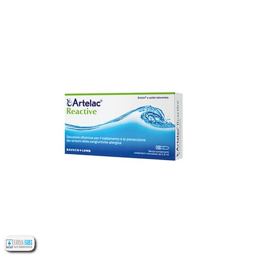 BAUSCH & LOMB-IOM SpA ARTELAC REACTIVE MONODOSE 20 Pezzi