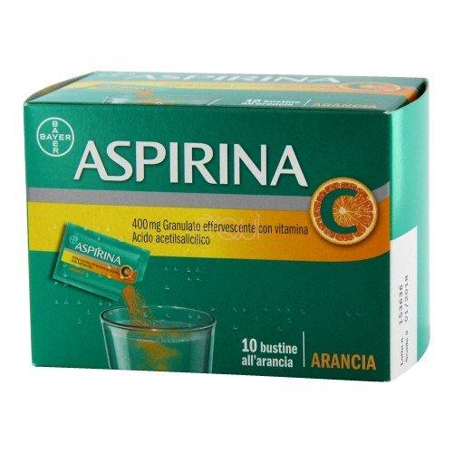 BAYER SpA ASPIRINA 400 MG GRANULATO EFFERVESCENTE CON VITAMINA C
