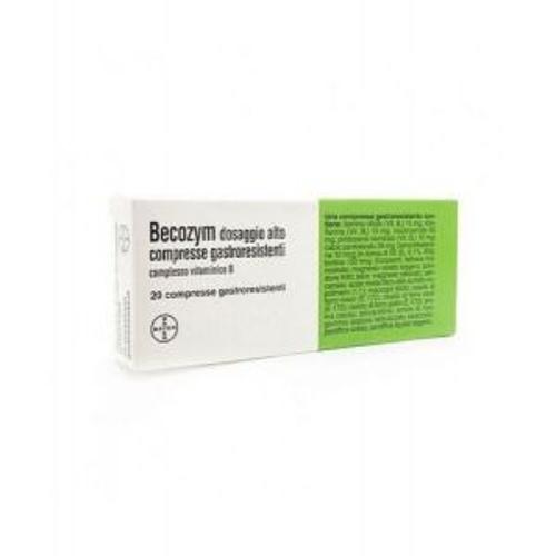 BAYER SpA Becozym 20 compresse gastroresistenti