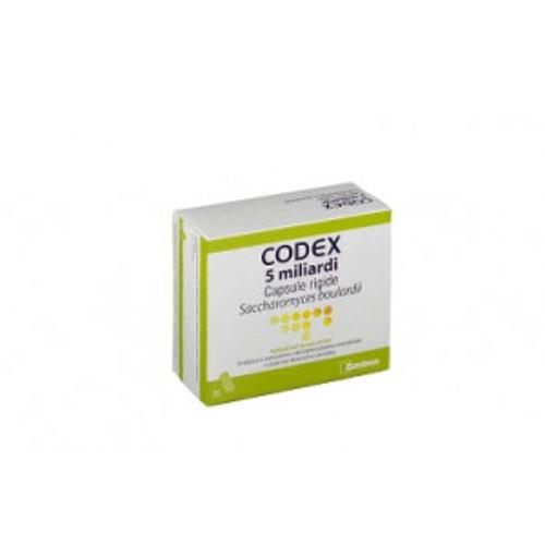BIOCODEX                      CODEX*12CPS 5MLD 250MG