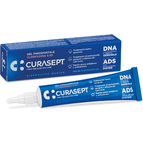 CURASEPT SpA                  CURASEPT GEL PAROD 0,5%ADS+DNA