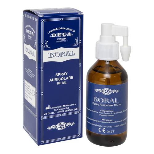 DECA LABORATORIO CHIMICO Srl BORAL SPRAY AURICOLARE 100ML