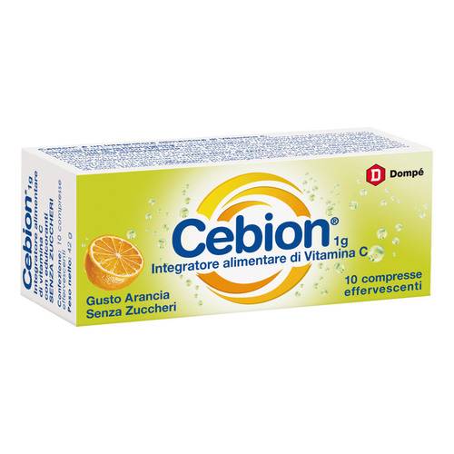 CEBION EFFERVESCENTE VITAMINA C SENZA ZUCCHERO 10CPR
