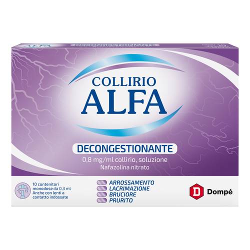 DOMPE' FARMACEUTICI SpA COLLIRIO ALFA 0,3 ml