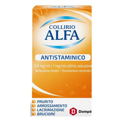 DOMPE' FARMACEUTICI SpA COLLIRIO Alfa Antistaminico 10ml