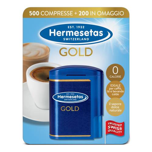 DOMPE' FARMACEUTICI SpA HERMESETAS GOLD 500 + 200 cpr