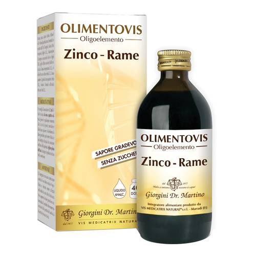 DR.GIORGINI SER-VIS Srl  ZINCO RAME OLIMENTOVIS 200ML