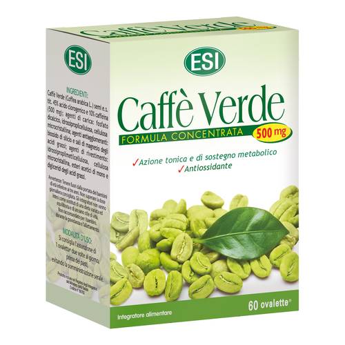 ESI SpA CAFFE VERDE 500MG 60 OVALETTE