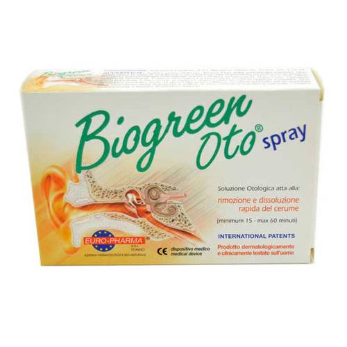 EURO-PHARMA Srl BIOGREEN OTO SPRAY SOL OTO13ML
