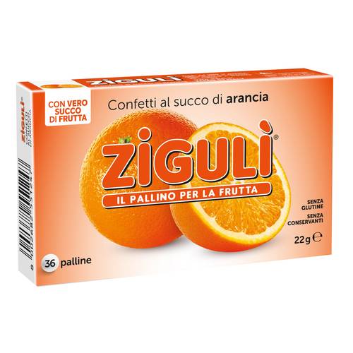 FALQUI PRODOTTI FARMAC. Srl   ZIGULI ARANCIA 36PALLINE 22G