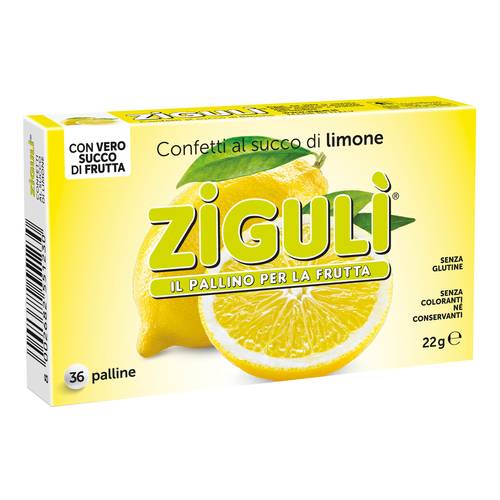 FALQUI PRODOTTI FARMAC. Srl   ZIGULI LIMONE 36PALLINE 22G