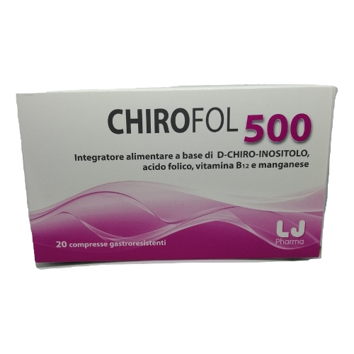 CHIROFOL 500 20 COMPRESSE