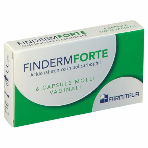 FARMITALIA Srl - SOC. UNIPERS. FINDERM FORTE 6CPS MOLLI VAGINALI