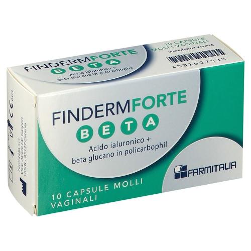FARMITALIA Srl - SOC. UNIPERS. FINDERM FORTE BETA 10CPS MOLLI