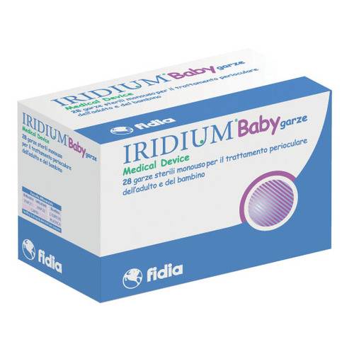 FIDIA FARMACEUTICI SpA IRIDIUM BABY GARZA OCUL 28PZ