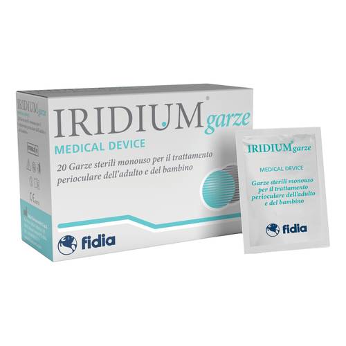 FIDIA FARMACEUTICI SpA IRIDIUM GARZA OCULARE MED 20PZ
