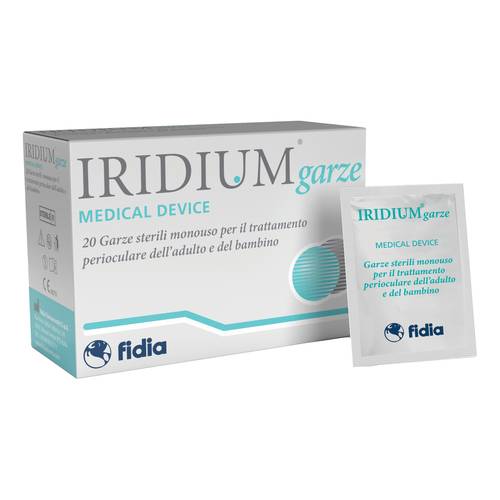 FIDIA FARMACEUTICI SpA        IRIDIUM GARZA OCULARE MED 20PZ