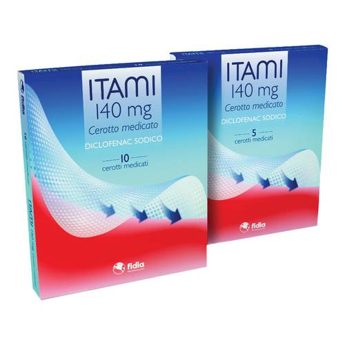 FIDIA FARMACEUTICI SpA ITAMI Cerotto Medicato 5 pezzi