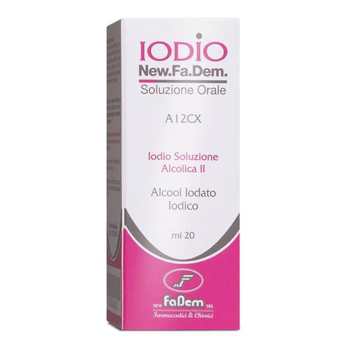 IODIO SOL ALCO II*20ML 2%/2,5%