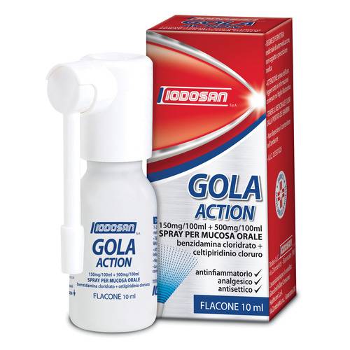 IODOSAN SpA Iodosan Gola Action spray 10 ml