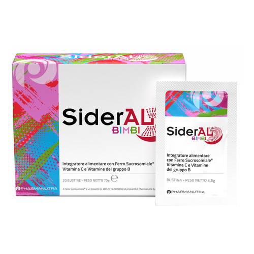 JUNIA PHARMA Srl SIDERAL BIMBI 20BUST
