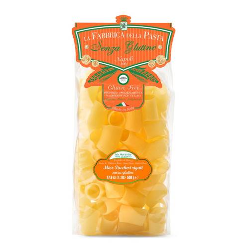 LA FABBRICA PASTA GRAGNANO    MIEZ PACCHERI RIGATI 500G