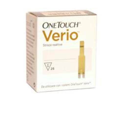 LIFESCAN ITALY Srl ONETOUCH VERIO GLICEMIA 25 STRISCE