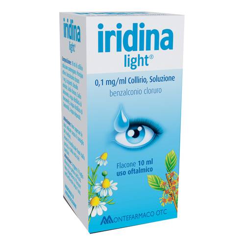 MONTEFARMACO OTC SpA IRIDINA LIGHT GOCCE 10ML 0,01%