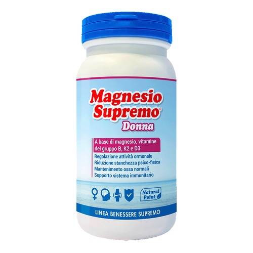 NATURAL POINT Srl   MAGNESIO SUPREMO DONNA 150G