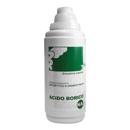 NOVA ARGENTIA Srl IND. FARM ACIDO BORICO SOLUZIONE CUTANEA 3% 500ML