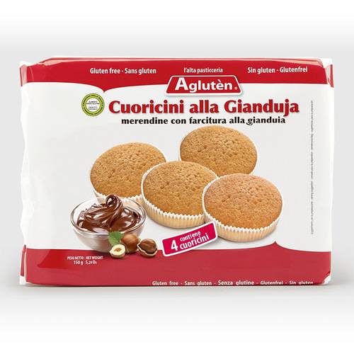 NOVE ALPI Srl AGLUTEN CUORICINI GIANDUJA150G