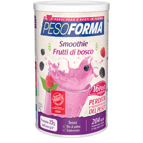 NUTRITION & SANTE' ITALIA SpA PESOFORMA SMOOTHIE FRUTTI BOS