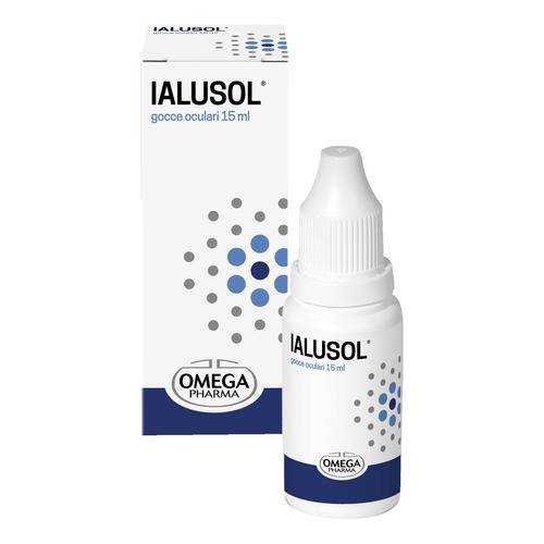 OMEGA PHARMA Srl IALUSOL GOCCE OCULARI 15ML