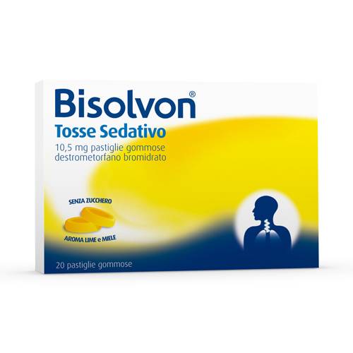 BISOLVON TOSSE SEDATIVO 20 PASTIGLIE 10,5