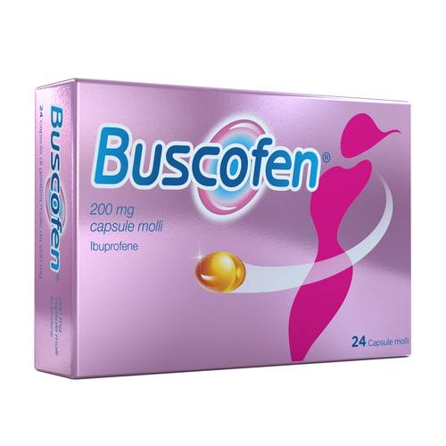 BUSCOFEN 24 CAPSULE MOLLI 200MG