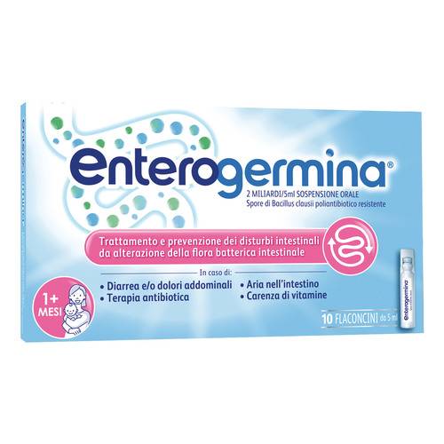 ENTEROGERMINA OS 10 FIALE 2 MILIARDI /5ML