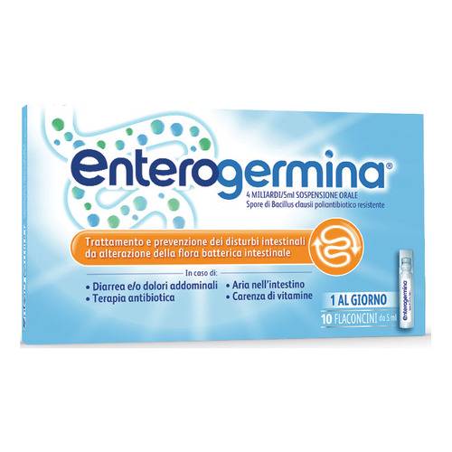 ENTEROGERMINA OS 10 FIALE 4 MILIARDI 5ML